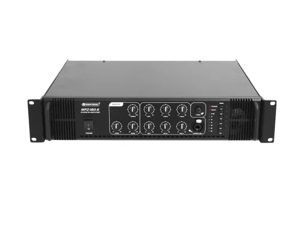Omnitronic 80709721, 180 W, A/B, 0,5%, 85 dB, 80 - 16000 Hz, Klemmer
