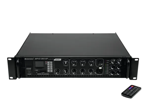 Omnitronic 80709792, 350 W, A/B, 0,5%, 85 dB, 80 - 16000 Hz, Klemmer