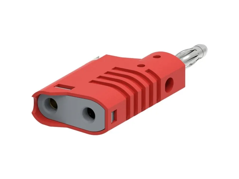 Electro PJP 1087-CD1-R bananstik rett stift-diameter 4 mm rød 1 stk