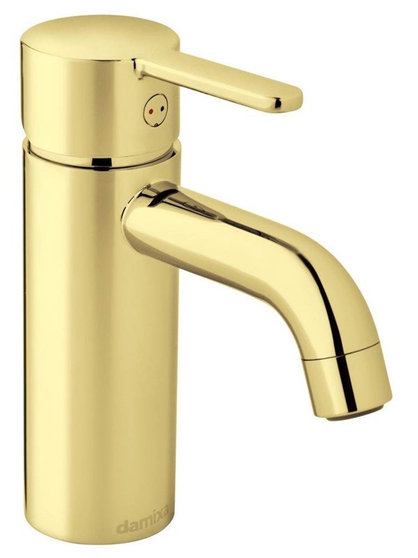 Damixa silhouet basin mixer small brass (pvd)