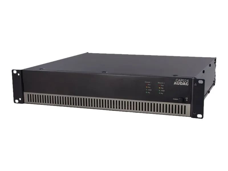 Audac CAP224 - Effektforsterker - svart