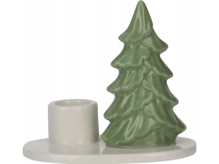 Home Styling Collection lysestake til jul med tre, 8 cm