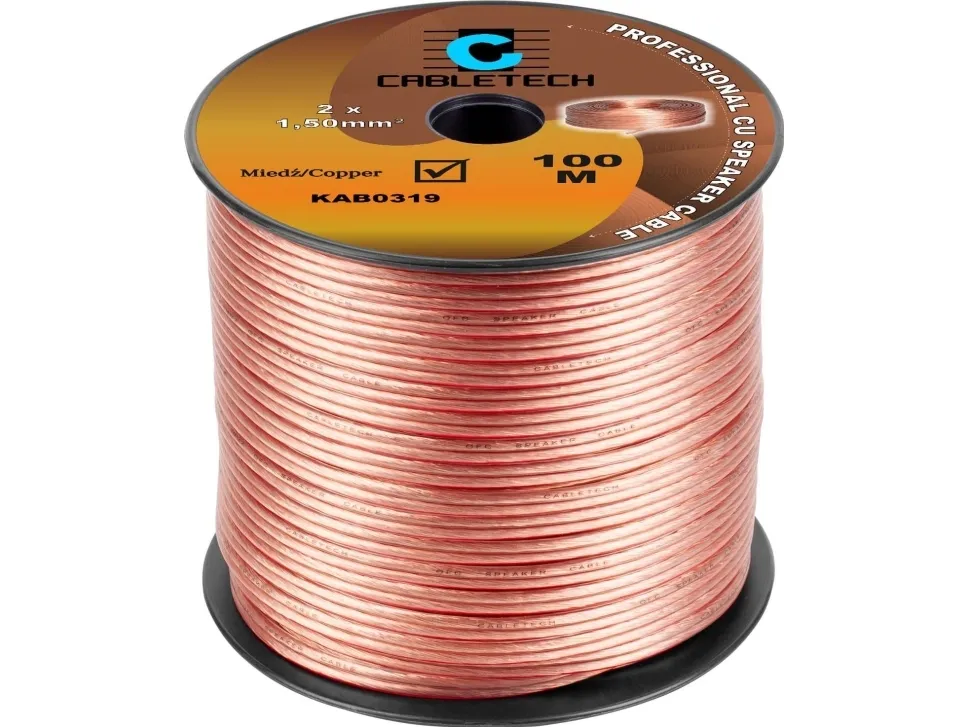 Cabletech høyttalerkabel 1,5 mm