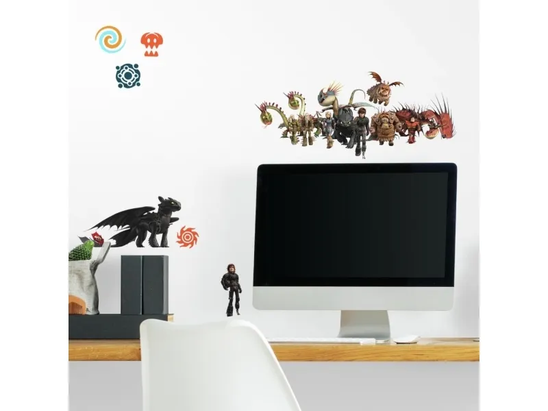 Sådan træner du din drage Wallstickers