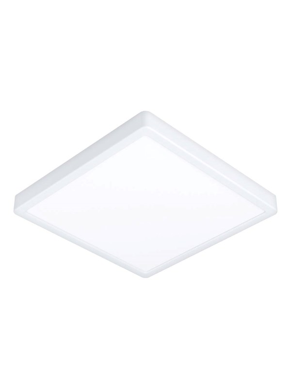EGLO FUEVA 6-Z PLAFOND 390X390 RGB/CC 17.8W 2700LM IP44 HVIT