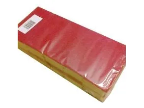 ​​​​​​​Skuresvamp L150xB70xH45mm med håndgreb rød,10 stk/pk
