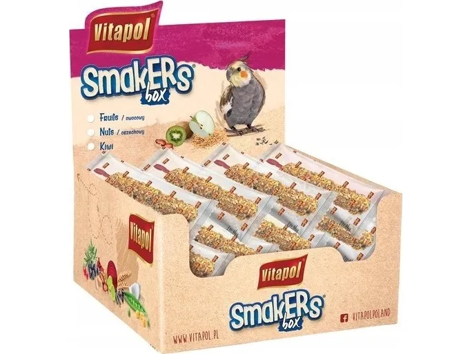 Vitapol SMAKERS BOX KIWI til nimfer 12 stk/eske