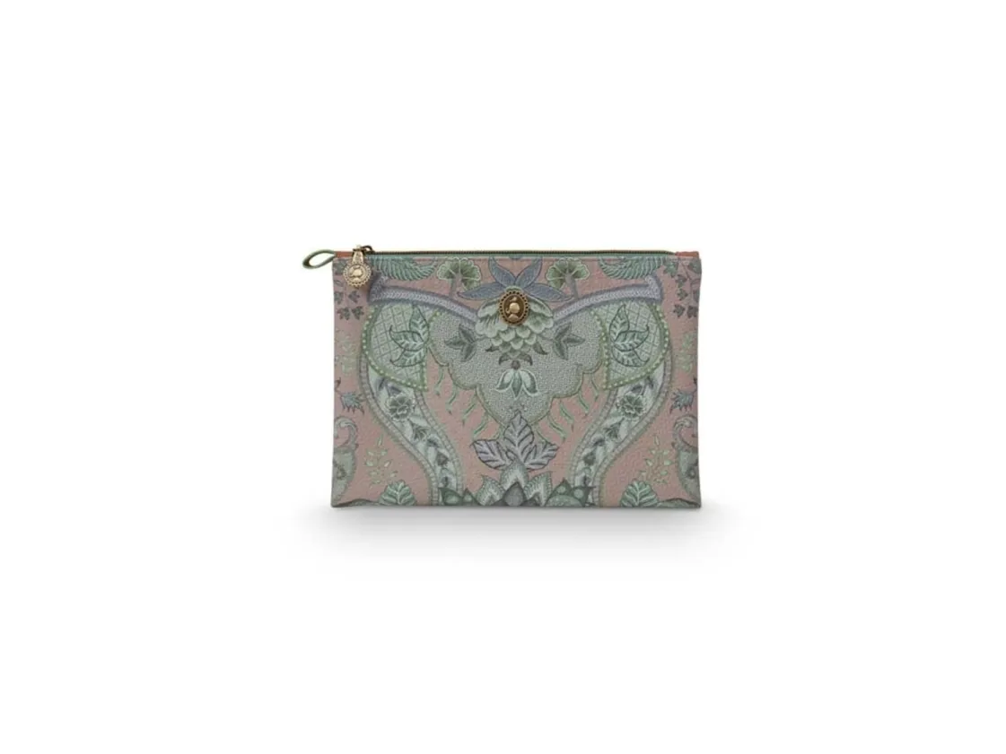PIP Studio Cosmetic Flat Pouch Medium Kyoto Festival Green 24x15.5x1cm