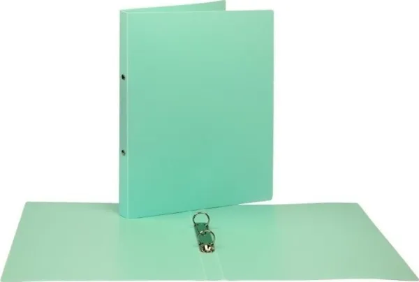 A4 PP 2 cm 2R ringperm pastellgrønn