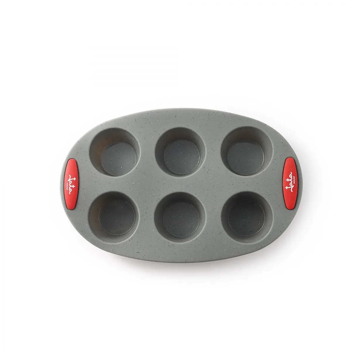 JATA MC62, Muffinskopper, Rund, Flat overflate, 240 °C, Grå, 60 mm