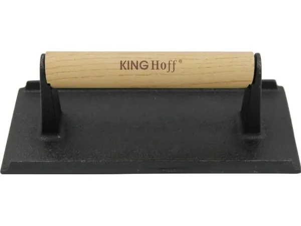 KingHoff kjøttbanker/press 21x10,8 cm, støpejern (KH-1758)