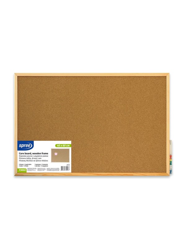 SPREE Notice board KORK 40*60cm.
