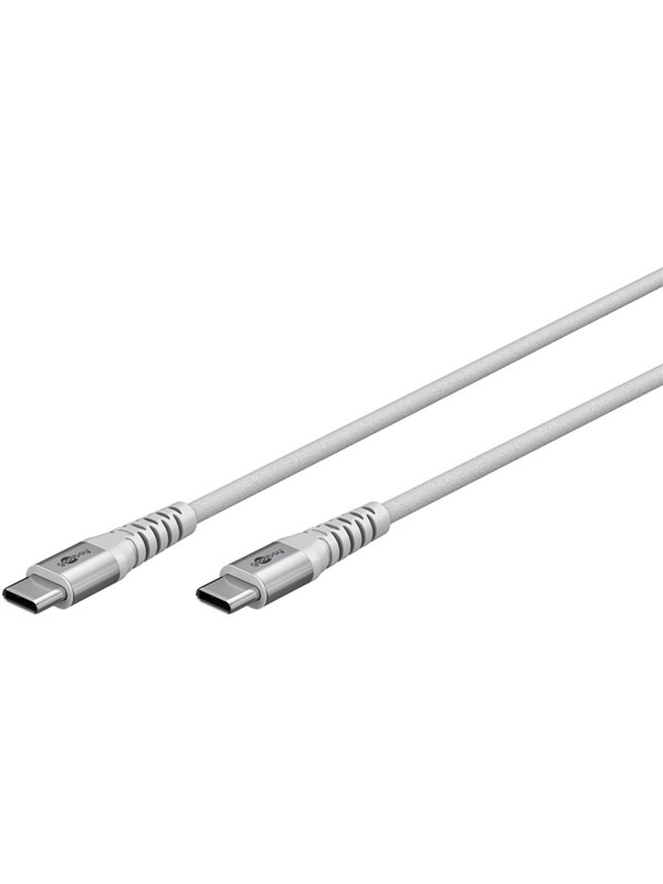 Pro USB-C <-> USB-C - Sleeve - 2m - Grå