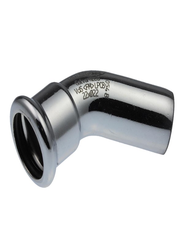 Vsh Fabrieken Xpress carbon elbow 45o fø 88.9