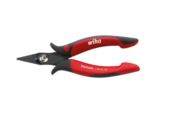 Wiha Z 36 0 03, Kombinasjonstang, Stål, Sort, Rød, 1,2 mm, 13,5 cm, 14 cm (5.5)