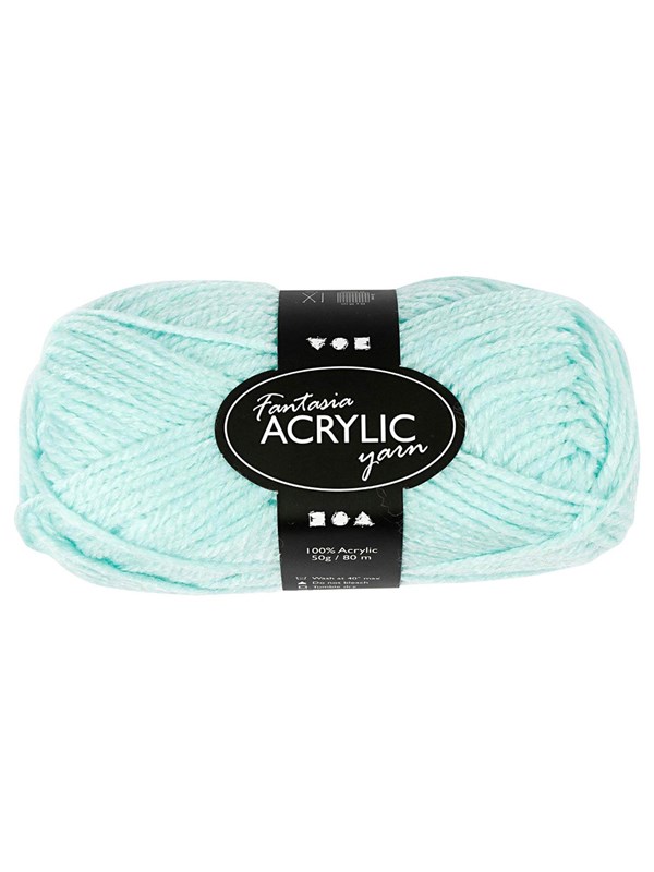 Creativ Company Acrylic yarn Mint green 50gr 80m