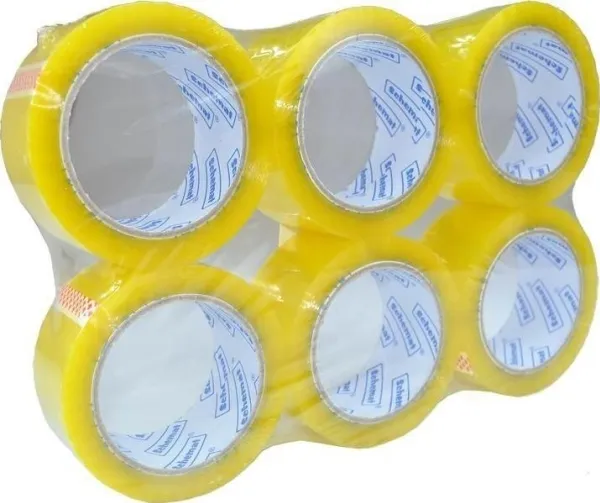 DIAGRAM Selvklebende tape 48mmx60m gjennomsiktig (6 stk)