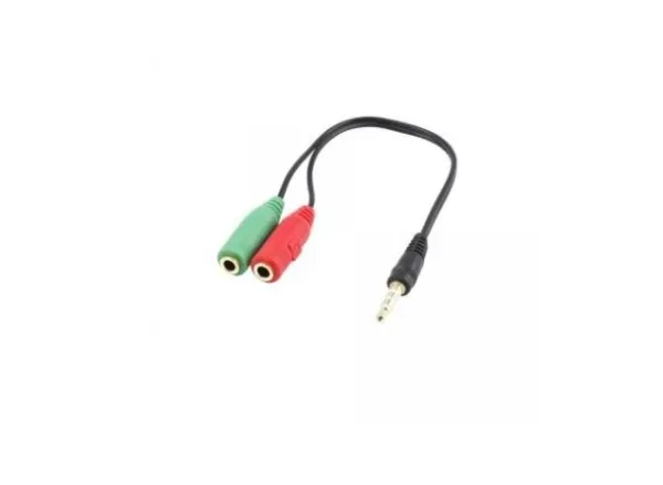 Stereo in-ear øretelefoner m/ mikrofon SORT