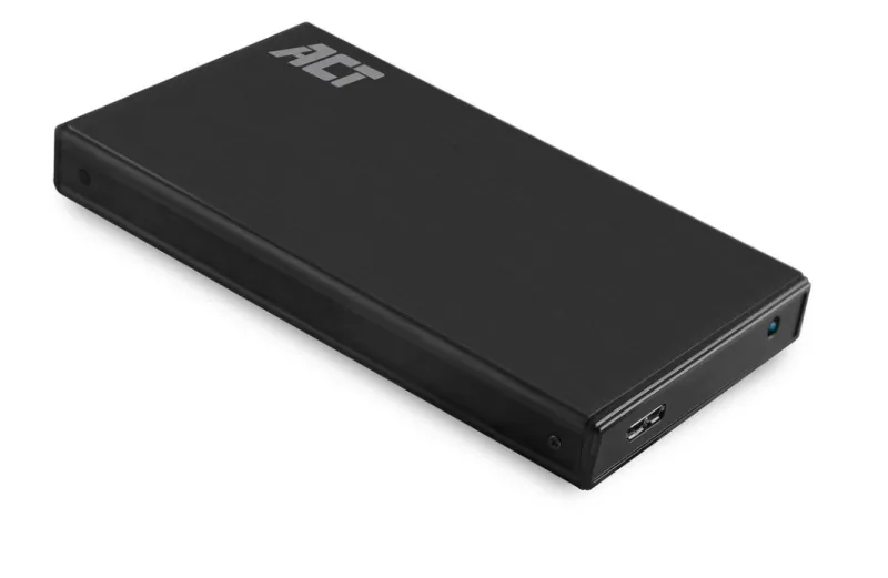 ACT AC1200 lagringsstasjonskap HDD/SSD-kabinett Sort 2,5