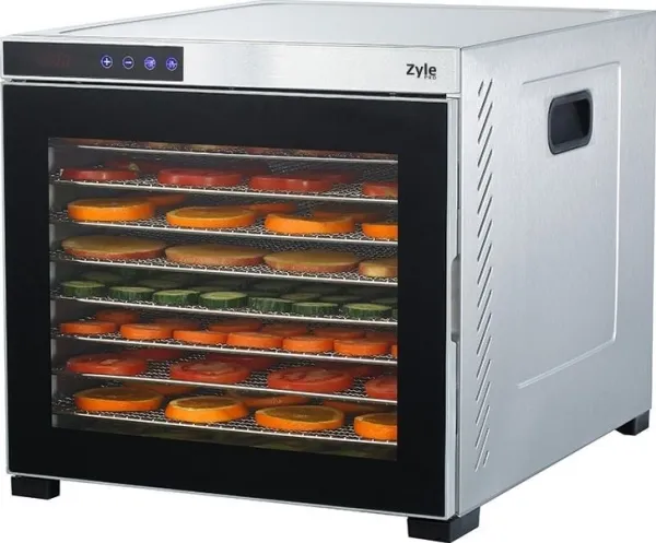 Profesjonell frukt-/mat-tørker Zyle ZYPROMAX, 10 brett, 1100 W