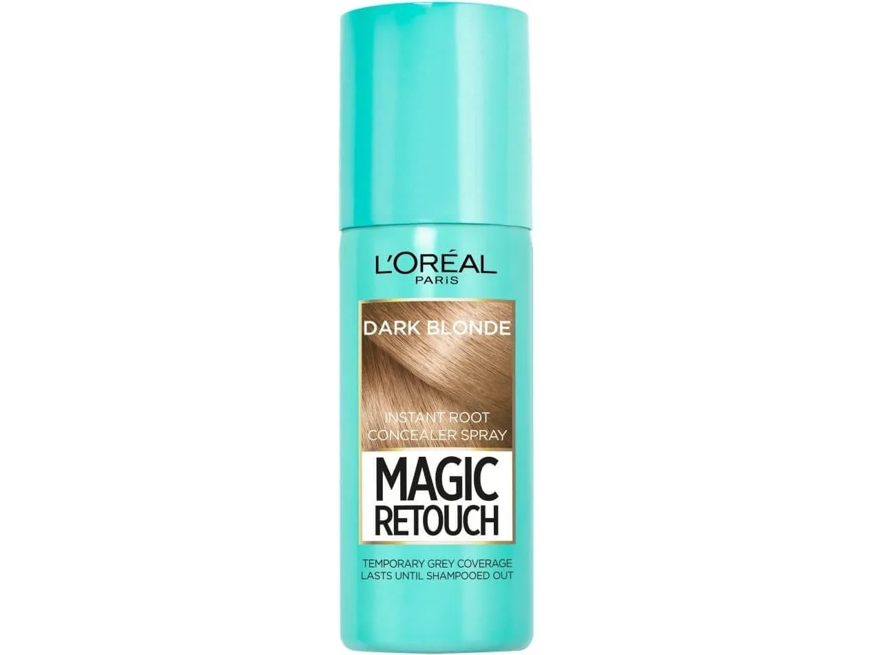 L’Oreal Paris Magic Retouch Spray for rotutvoksning nr 4 Mørk blond 75 ml