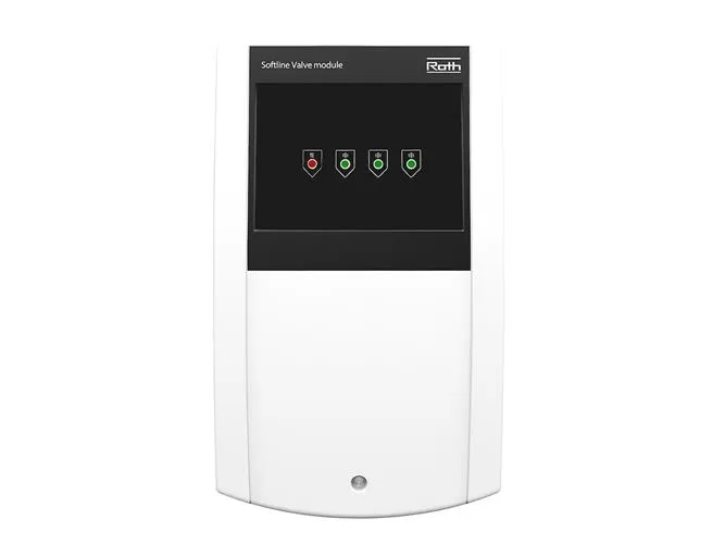 Roth Touchline® SL ventilmodul Til styring af motorventiler ved behovsstyring.