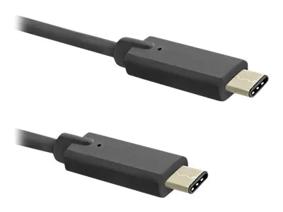 Qoltec - USB-kabel - USB-C (hann) til USB-C (hann) - USB 3.1 - 1 m
