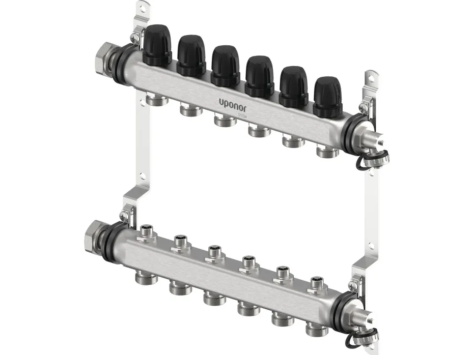 UPONOR VARIO S FORDELERRØRSÆT 6 KREDSE LS 6X3/4EURO