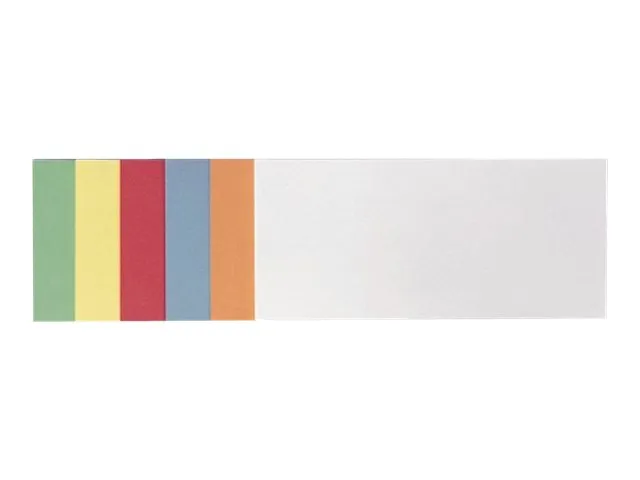 FRANKEN - Moderasjonskort - rektangel - 9.5 x 20.5 cm - assortert (en pakke 500)