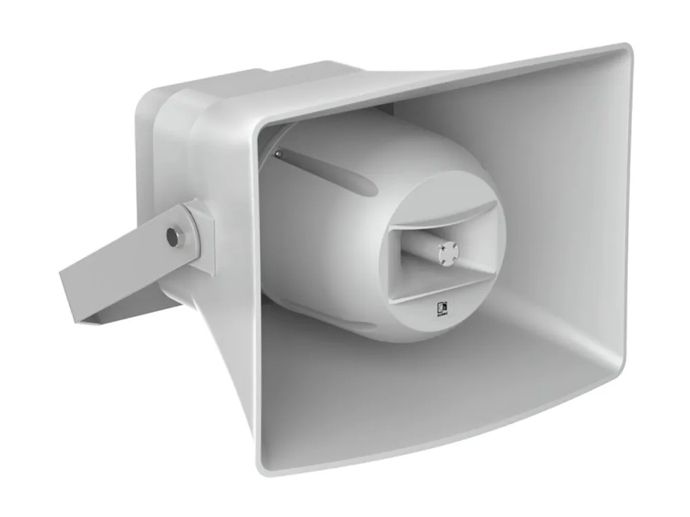 Audac CHA series CHA660 - Hornhøyttaler - for høyttaleranlegg - 60 watt - toveis - lysegrå, RAL 7035