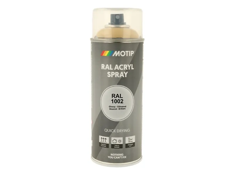 Motip Ral 1002 high gloss sand yellow