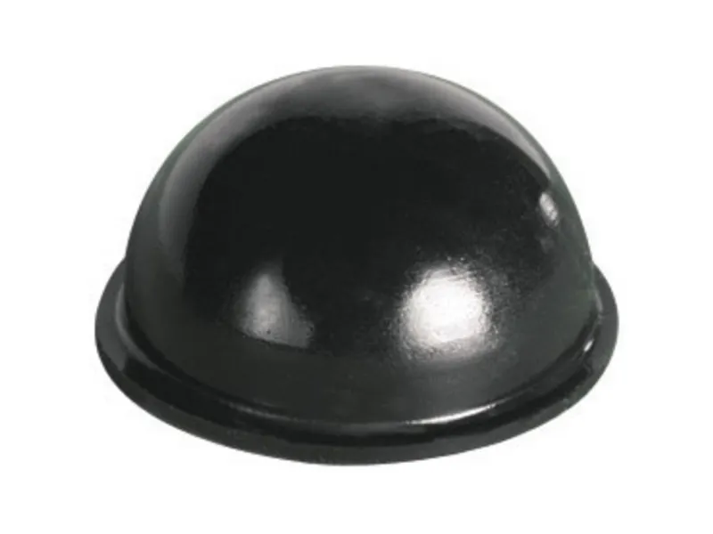 PB Fastener BS-08-BK-R-7 chassisfot selvklebende rund svart (Ø x H) 17,8 x 9,6 mm 7 stk