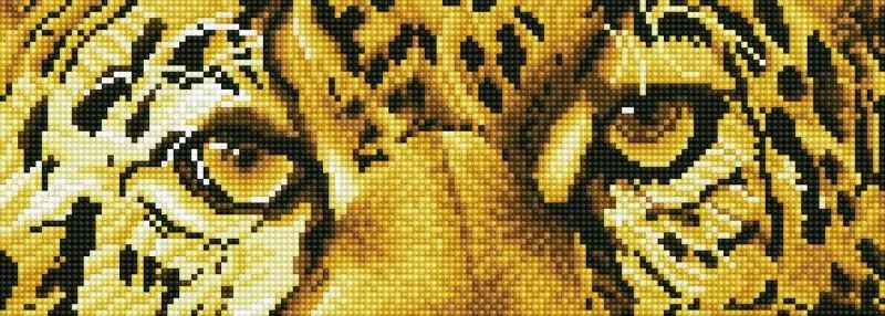 Diamond Dotz DD5.028, Sort, Brun, Gult