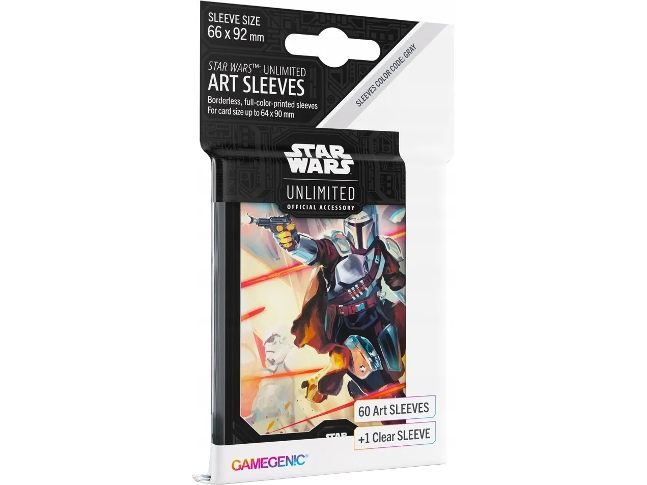 Gamegenic Star Wars Unlimited – art sleeves Mandalorian