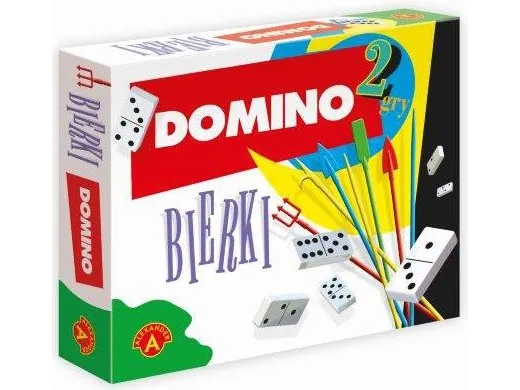 Alexander 2-i-1 domino og brikker 1383