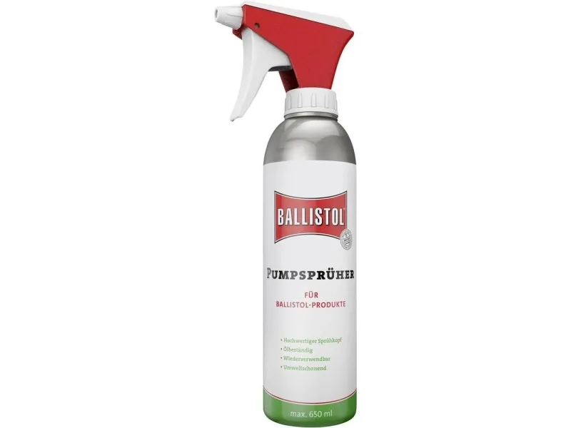 BALLISTOL ufylt sprayflaske hvit/rød