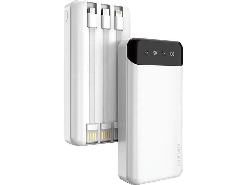 Dudao K6Pro+ powerbank 20000mAh 10Watt hvid