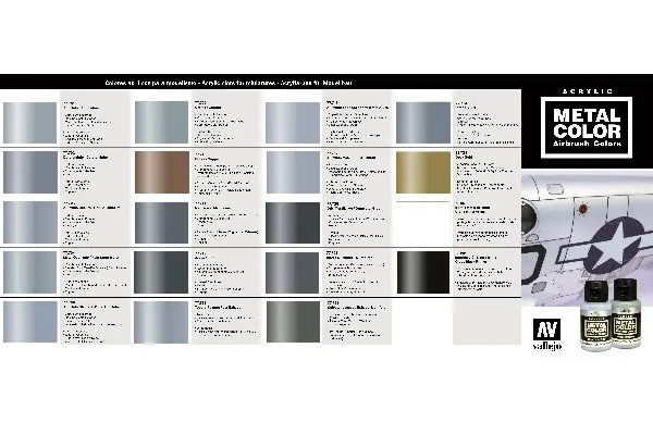 Fargeprøve: Metal Color