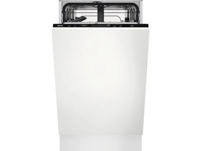 AEG FSE62417P, Halvveis innebygget, Slimline (45 cm), 1,5 m, Kurv, 9 kuverter, B