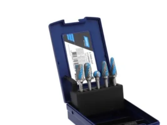 Norton fresestift HM-sett 5 stk