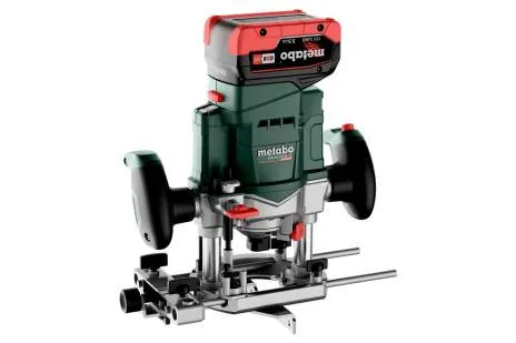 Metabo OFV 18 LTX BL 12, Børsteløs, Sort, Grønn, Rustfritt stål, 25000 RPM, 6, 8 (5/16), 12.7 (1/2), 11000 RPM, 5 cm