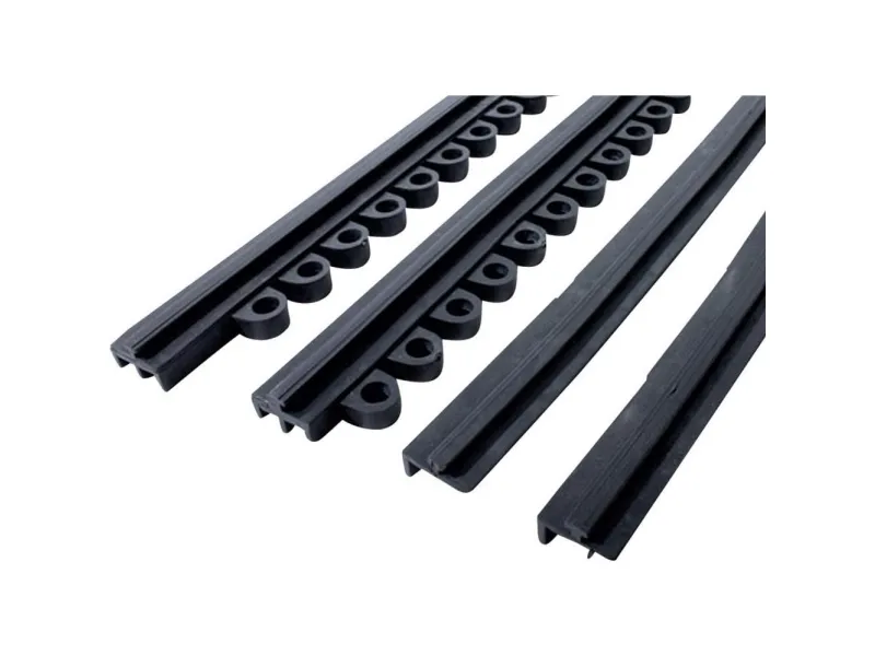 COBA Europe DT010003 Premier forbindelsesstykke hann PVC-plate (L x B x H) 300 x 20 x 15 mm sort
