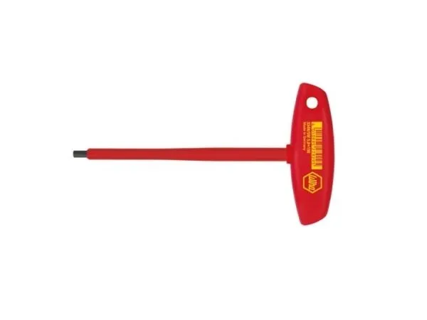 Wiha T-nøgle VDE 1000 V, unbrako, 4 mm