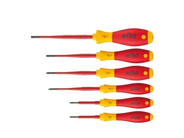 Wiha SlimFix skruetrækkersæt 1000 V Torx, 6 dele