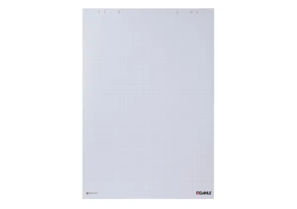 Dahle 95037-20978, Flipchart pad, Hvit, Vanlige, 80 g/m², 20 sider, 680 mm