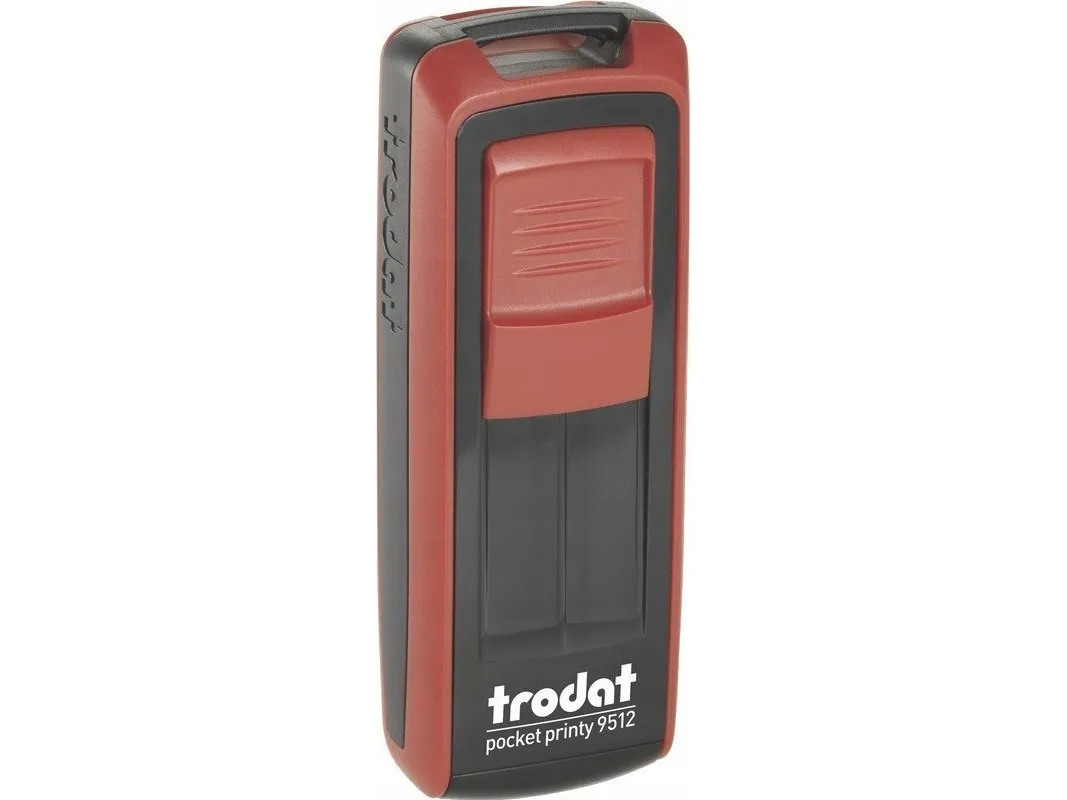 Trodat lommestempel Pocket Printy 9512 rød