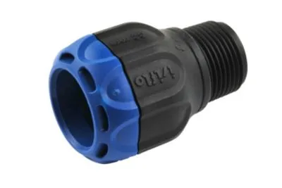 Overg. med nippel 40mm x 1 1/2 - Isiflo Sprint