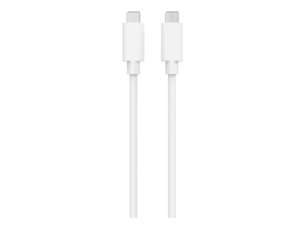 Sinox - USB-kabel - USB-C (hann) til USB-C (hann) - USB 2.0 - 2 m - hvit