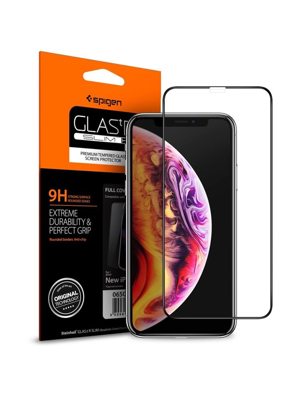 Spigen Glass FC HD 1 Pack - black - iPhone 11 Pro Max/iPhone XS Max