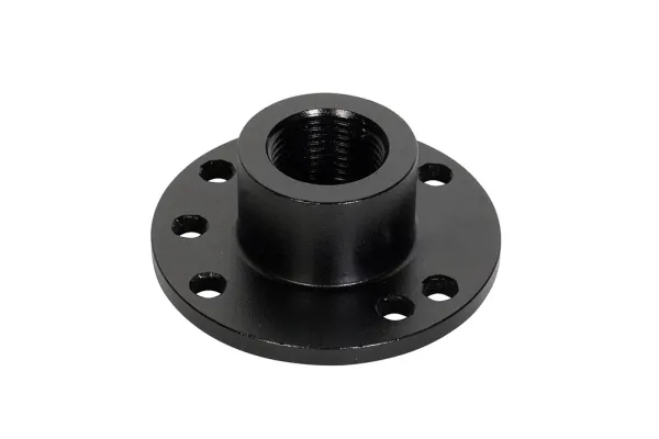 Gamber-Johnson MAX3 Round Plate - Monteringskomponent (monteringsplate) - eloksert aluminium - svart pulverjakke